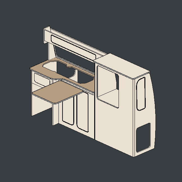 Dub Hut Kitchens - Full Camper - View 02