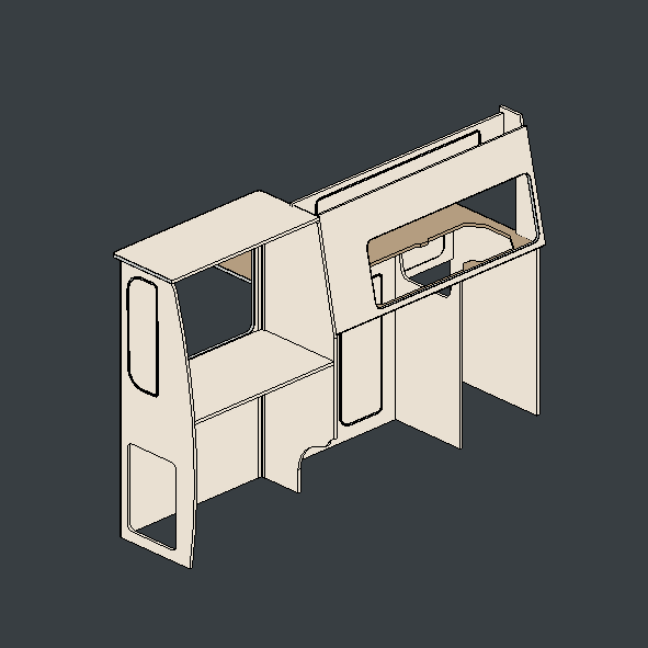 Dub Hut Kitchens - Full Camper View 03